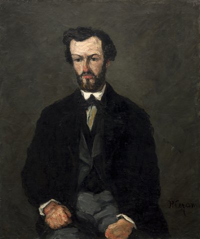 Antony Valabrègue, 1866 von Paul Cézanne